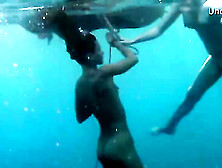 Hot Russian Underwater Teen Lesbians