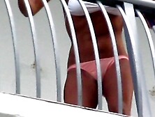 Spying On My Neighbor In A Thong