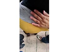 Groping Yellow Pants Ass ud83cudf51