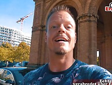 Real Blind Date Performance with german Hispanic Single Skank