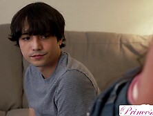 Clever Cock Craving Cielo West Makes Bet A Guy Can't Hold Back His Cum