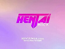 Chubby Barista MILF with Giant Lactating Boobs - 3D Cartoon Parody HQ