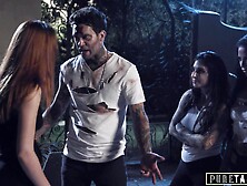 UNSPOILED TABOO Zombies Katrina Jade & Joanna Angel Demonstrate no GRACE