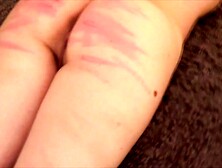 Slave Jenni Punished On Bed