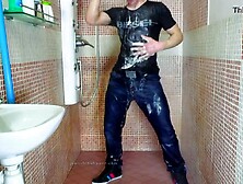 Homo jeans shower fetish 1