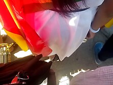 Apollo a chibola en publico