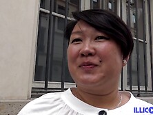 Oriental mother i'd like to fuck Celine gets her booty drilled at the hotel where that babe works