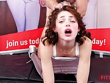 Shrooms Q - Skinny Amateur Body Builder With Lots Of Abs Gets Creampie S