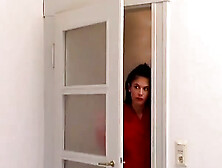 Amateur German Babes Lets Construction Worker Cum on Her High Heels