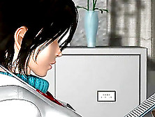 3D sluts are getting cum their on faces