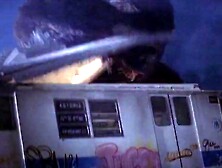 Wrong Blonde Woman in train Kong 1976