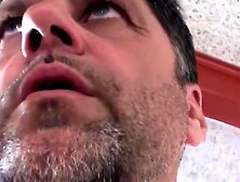 Blondie Babe Leone Korina Gets Fucked In The Locker Room - Hot Blowjob & Hardcore Sex