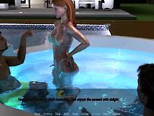 My Stepbrother S Wife #45 - While Massaging Shoulder,  John Copped A Feel Of Her Boobs