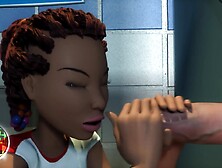 Cartoon Cheerleader Fucked Hard In Toilet By Big Cock