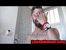 Hairy Handsome Straight Latino Fucked