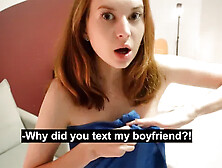 I Accidentally Saw More on Her Phone than I Needed.