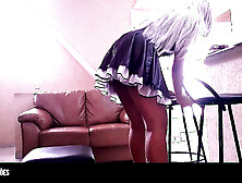 Nasty Cleaner Had Anal Sex with the Large Dong Abode Owner