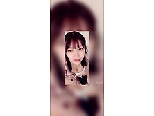 Cute asian downblouse