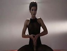 Beautiful Princess In Pantyhose Masturbating