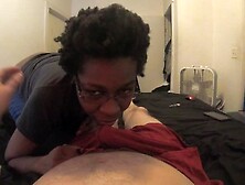 Ebony Queen cant stop loving her King in the sloppiest ways!!!