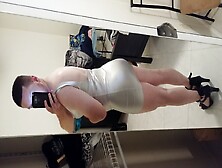 Sexy Silver Dress Fun