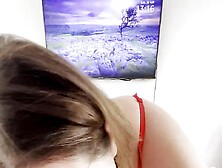 Red Lingerie Pov Blowjob