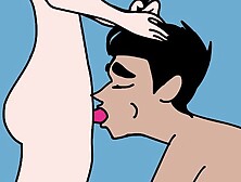 Brought home an strapon and plowed her boy.  ANIMATION CATOON