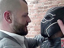 Black Panther Cosplay Breeding Hairy White Hole