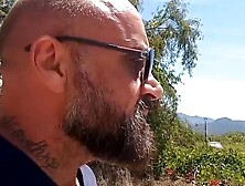 Vacation date with dark haired cougar and sex tourist