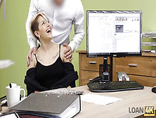 Short haired Lussy Sweet needs money for her business