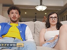 Lexi Luna Plays With Chloe Surreal Previous To Sharing Her Bf's Cock With Her Stepdaughter Leana Lovings - Brazzers