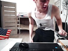 TUTOR4K.  Hot lecturer shows how she knows English and sex