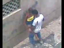 Caught Fucking a Crackhead Outside