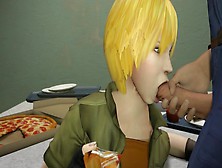 Nsfw Metroid Samus Pizza Time 3D Hentai Animation Good Quality,  Long