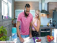 Jill Taylor And James Angel In Cute Blonde Loves Her Pie Filled With Cream / 3. 5. 2023