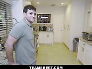 Babysitter Carmen Rae Stays Over Her Boss' House And Finds Ways To Show Him How Grateful She Is