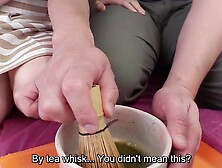 Pale And Amorous Japanese Tea Ceremony Instructor Finds An Unusual Attraction With A Male Student