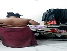 Mallu Aunty dress changing video