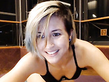 Waterfall Squirt And Blodne Babe