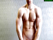 Uncircumcised Muscle Male Model