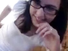 Nerdy Teen Cam Girl Fingering