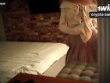 I was Turned on by My Stepsister's Short Petticoat and I Shared My Dong with Her