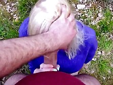 Signora italiana scopata in camporella da uno sconosciuto