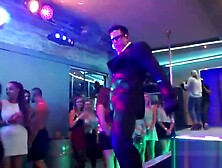 Frisky teens 18+ get completely crazy and undressed at hardcore party