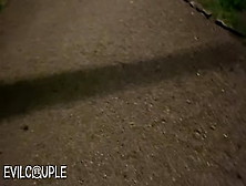 Attractive Bitch Gives Oral Sex In The Middle Of The Park ( Blindfolded And Extremely Risky )