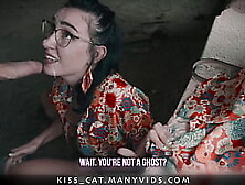 Stranger Ghost Called To Public Fuck Kisscat In An Abandoned House