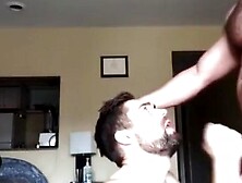 Muscle Hunks' Feeding Time: Blow And Hand Job