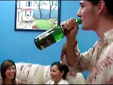 Russian Students - Wild hotties love partying two