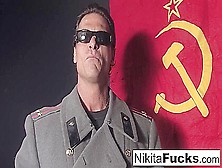 Gets A Gag Order From Her General - Nikita Bellucci,  Nikita Von James And Nick Manning