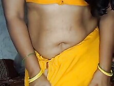 Tanushree Removed Blouse And Petticoat Totally Nudy